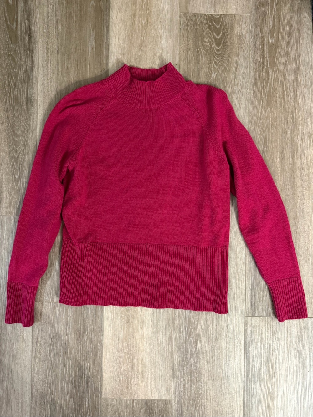 LOFT Pink Cowl Neck Sweater size medium